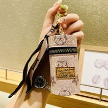 여성 미니 립스틱파우치 레더 미니백 잔돈자갑 동전지갑 키링 파우치