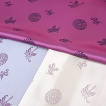 봉황단 양단 36색 이중색 한복원단 광택 옷감 인형 규방 공방 공예 조각보, No.32