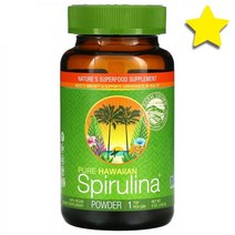 Nutrex Hawaii Pure Hawaiian 스피루리나 스피룰리나 스피루니나 Spirulina 파우더 가루 분말 5온즈 142 g, 141.75 g 강철체력