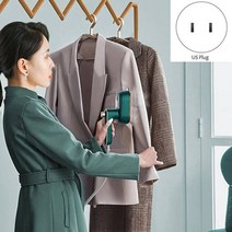 스팀 핸디 다리미 다림질 무선 자동 스탠드 전기 미니 핸드 에어 공기 가벼운미니 휴대용 습식 및 건식 이중 고온 증기 발생기 휴대용 의류 기선 홈 여행, 미국 플러그, 미국 플러그
