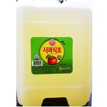 사과식초(오뚜기 18L) 업소용 대용량 식자재, 1