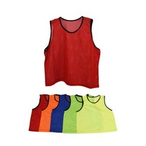 프로맥스 팀 조끼 유니폼 블루 2XL 단체복 단체 조끼, 옐로우