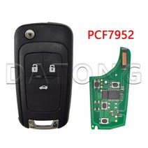 원격시동 스마트키 복사 경보기 차키 순정 버튼 자동차 Datong World Car Remote Key 쉐보레 크루즈, 02 3 BT PCF7952_01 315MHz