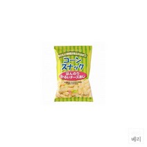 일본 Sokensha Corn Snack Slightly light cheese 소켄샤 콘 스낵 라이트 치즈 간식 1.7oz(50g) 5팩