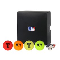 [MLB] Texas Rangers 3-Layer Color Golf Ball & Ball Marker SET (골프공 & 볼마커 세트) / BL195UGPBM004