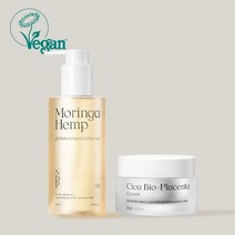 내추럴더마 프로젝트 프레시 카밍 프로젝트 (시카 바이오 플라센타 크림 50ml + 모링가 햄프 약산성 젤 클렌저 200ml), 단품