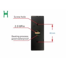 QR-코드 Mifare NFC RFID 카드 리더기 키패드 맞춤형 HID(Iclass) 액세스 제어 출력 RS485/RS232 Wie, 03 RS485