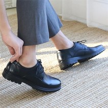 남성 심플 매트 레이스업 깔끔한 캐주얼 단화