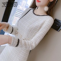 키작은여자옷 가볍게 사치한 셀럽 스윗 점프슈트 여성의류 겨울 가을 고급 1932473162, 베이지색 XL