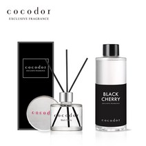 코코도르 미니 디퓨저 50ml + 리필액 200ml, 뉴CO미니/블랙체리_뉴CO리필/퓨어코튼