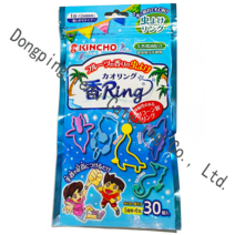 킨초 야외 정원 실외 모기 퇴치 팔찌, 30p, 파란색(과일향)