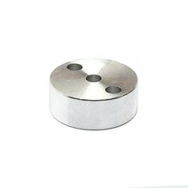 B10.(볼트다보)알루미늄 하부다보 평 25파이, 1개