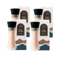 히말라야 핑크솔트 그라인더 답례품 x 4세트, 4개, 200ml