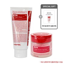 [메디필 레드락토 시리즈 정품] 레드 락토 콜라겐 클리어 + 레드 락토 콜라겐 필링 패드 + 메디필 샘플(5매) [손담비 모공케어 2종세트], 1개