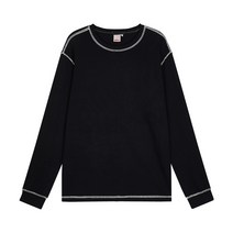 라운드넥긴팔티 SPAO 같은스타일 맨티셔츠 가을 밝은색상 스티치 솔리드 무지 SPLWA38C04 2710382632