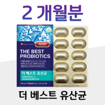 30대 회사원 직장인 임산부 수유부 중년층 베스트 프로바이오틱스 유산균 100억 CFU 신 바이오틱스 프락토 올리고당 비피더스 균 예민한 장 건강 도움 홈쇼핑 연예인 영양제 비교, 2개월, 500mg x 30캡슐 (하루 1캡슐)