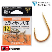 [09피싱]가마가츠 히라마사 부리 오우 부시리 방어 낚시바늘, 히라마사 부리 오우 13호