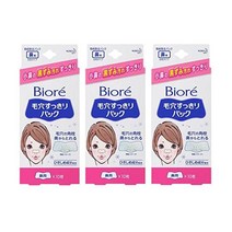 Biore 비오레 코팩 모공팩 블랙헤드 피지제거 10매 x 3팩, 3pack