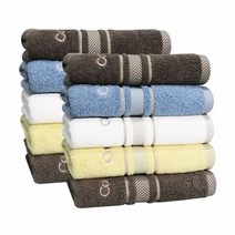 송월 카운테스마라 센치40 세면타월, 색상:노랑