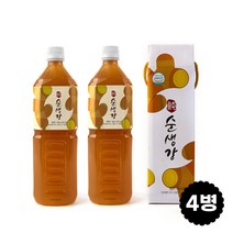 문경몰 순수 국내산 생강원액 무설탕 순생강 선물세트, 1000ml, 1개입, 4개