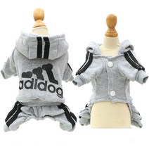 XS-XXL 개 옷 애완 동물 옷 귀여운 핑크 치와와 강아지 점프 슈트 닥스 훈트 요크셔 테리어 옷 후드 스웨터, XS-1-1.5kg, 03 GRAY