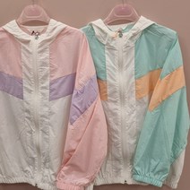 로엠걸즈 절개배색 와샤 바람막이 _청주점