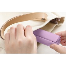 가방속 휴대용 먼지테이프 면접준비물 2개 블루 대털제거 돌돌이