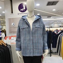 올리비아하슬러 트위드후드점퍼201