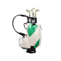 골프 동호회 대회 행사 사은품 선물 미니어처 가방 펜 홀더 미니 세트 데스크탑 기념품 Pizes 아버지의 날, [03] Green