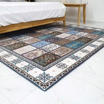 모로코 타일 모로칸러그 페르시안카페트 150X200cm, 01.민트블루(150X200cm)1171335