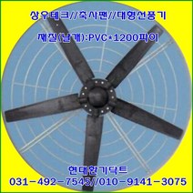 상우테크//선풍기//대형고압팬//날개만//S-120AS(PVC)용//S-120BS(알루미늄)용//축사팬용, S-120BS(알루미늄)용