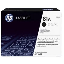 HP Laserjet Enterprise MFP M630DN 정품토너 검정 CF281A 10 500매 NO.81A 사용 가능기종 MFPM630F M605x M605n M605dn, 1개