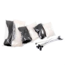 KP 택끈(8.5cm 13cm 23cm 약1000개입) 라벨끈 상표끈실고리 실고리핀 택끈 택핀 택고리 라벨끈 상표끈, 블랙택끈 대(23cm)