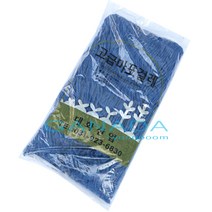 가나다용품A021마포걸레리필용 청사마포걸레 교체형 파랑 청색 청마포걸레 학교 사무실 카페 빌딩 건물 바닥청소걸레 바닥걸레 청소도구 바닥물걸레 마포걸레, 1개