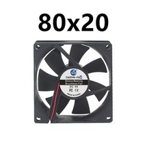 컴퓨터 브러시리스 모터 냉각 팬 저소음 40MM 50MM 60MM 70MM 80MM 90MM 120MM 2 핀, 10 8020_03 24V