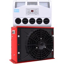 무시동에어컨 실외기 차박용 차박 캠핑카 카라반 화물차 에어컨 12v 24v, 노란색, 1개