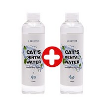 고양이치약 치석 입냄새 제거 고양이 캣 덴탈워터 구강청결제 250ml 2개