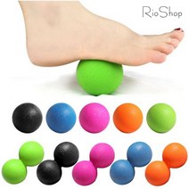 올인템 땅콩 마사지볼 TPE 땅콩볼 김사랑 라크로스볼, 1개, 블랙