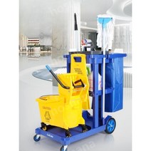 호텔 대기업 청소 카트 청소도구이동 고마운 청소이모 깔끔한 럭셔리청소트롤리, 04.업소용 A