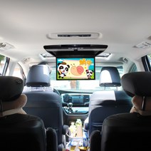 15 17 인치 천장 모니터 티비 TV 안드로이드 카니발 싼타페 기아 현대 suv 영화관람 차박 캠핑 여행, 17.3인치 순수 모니터 1대
