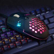 아트박스/쓰리고 쓰리고 Threego 게이밍 쿨링 팬 마우스 THR-M01