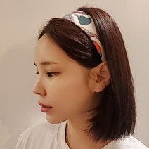 mh_헤어밴드 명품머리띠 에르 감촉 실크