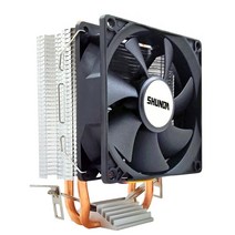 CPU쿨러 iwongou 2011 2 히트 파이프 프로세서 x99 for intel 팬, 2p1f, LGA115x1200-1366-755