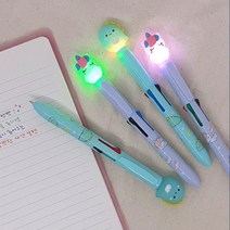 일정 레이지스타 LED 라이트 4색 볼펜, 상세페이지 참조, 상세페이지 참조