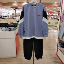 JCB NC05 주니어 남아 봄 가을 레이어드맨투맨+조거팬츠 상하세트 JBS8R103 BSC