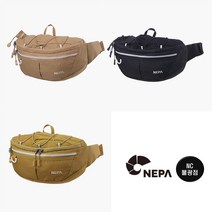 [네파] 다양한 수납공간으로 실용적인 모노 보틀 힙색 겸 슬링백 -7IC7508, 000, BLACK(199)