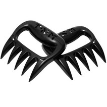 바비큐 그릴 기계TXM 고기 발톱 파쇄 바베큐 뽑아 돼지 그릴 흡연자 요리 도구, [08] 2pcs black, 없음