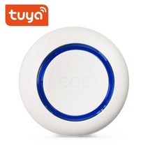 도어센서 tuya smart wifi sos 패닉 버튼 내장 배터리 알람 문열림알리미, 와이파이 통증