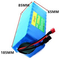 전기자전거 부품 배터리 자전거 악세러리 헬멧 36V 10S4P 20000mAh 18650 배터리 팩 500W E-바이크