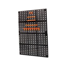 벽걸이 쇠장식 공구 매달려 보드 부품 수납 박스 차고 워크숍 랙 나사 렌치 분류 툴박스, ㅏ